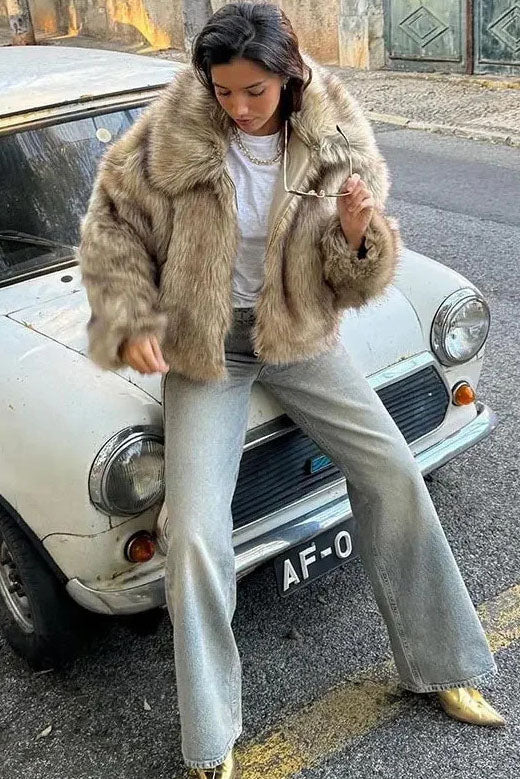 Luvik | Keinonahkatakki