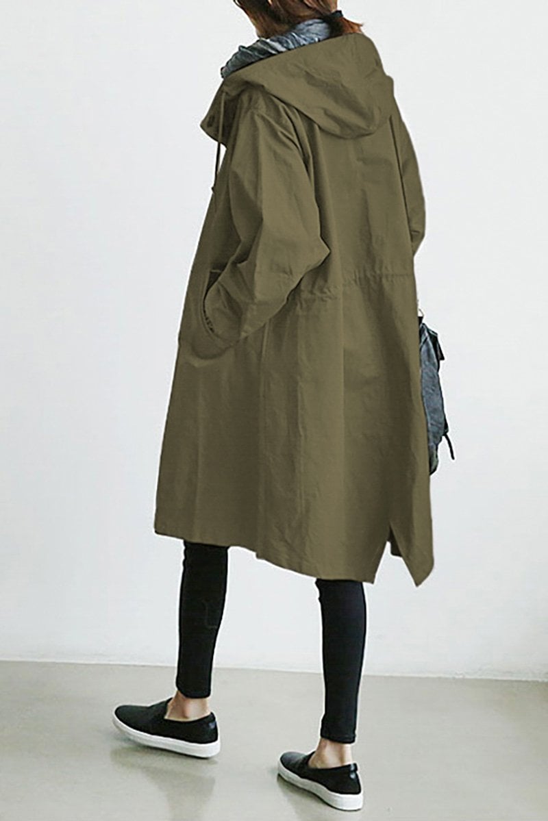 Luvik | Trenchcoat hupullinen naisille