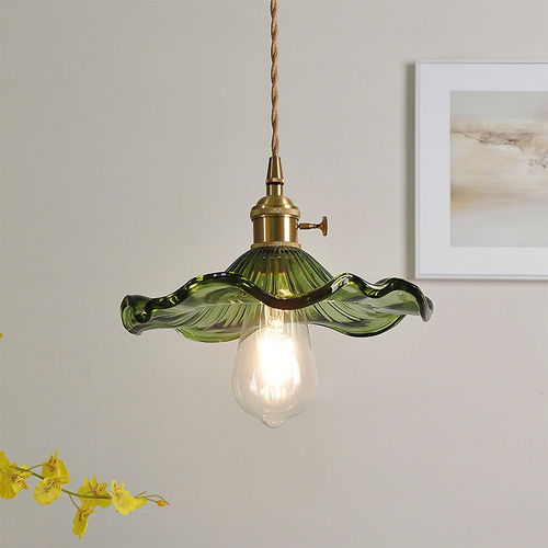 Trendy Hibiscus Flower Pendant Lamp - FlowerLite | Luvikno