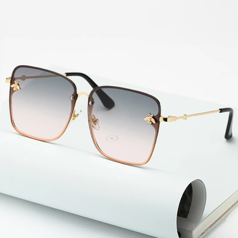 Charlotte Solbriller | Oversized & Rimless | Luvikno