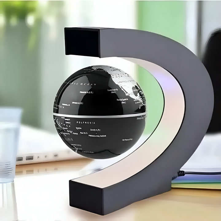 Luvikno | Armstrong | Magnetisk Levitasjon Flytende Globe Lampe med LED Verdenskart