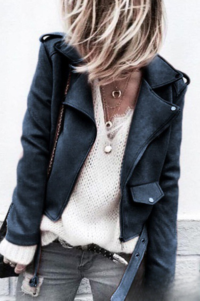 Luvik | Tyylikäs vapaa-ajan takki, jossa on päällyspalojen elementtejä