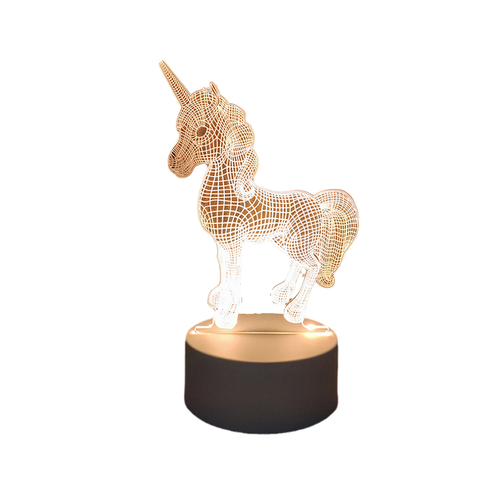 3D Nattlys Usb Luvikno
