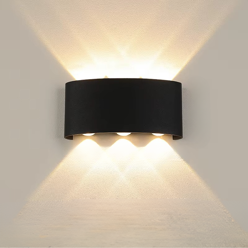 Moderne LED Vegglampe - Allsidig Innendørs Belysningsarmatur 4W, 6W, 8W Luvikno