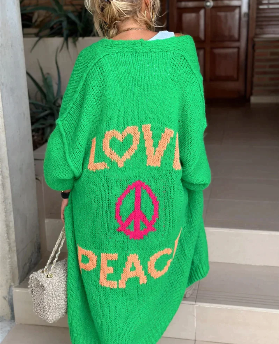 Luvik | Love and peace-takki