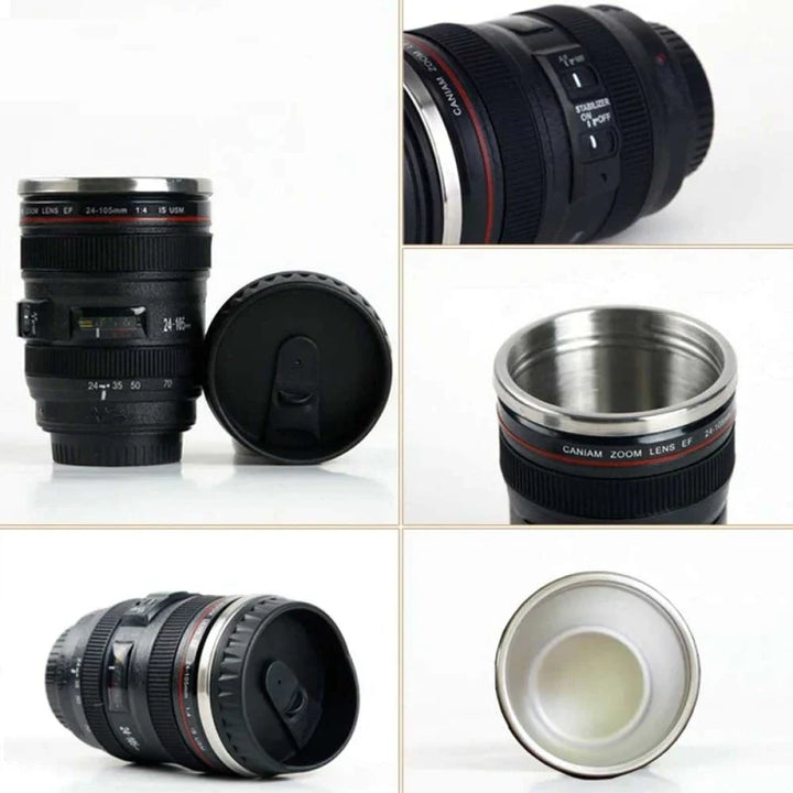 Kreativ Kamera Linse Kaffe Te Krus 300 ML Luvikno