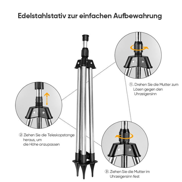 Automatisk roterende stativsprinkler | Luvikno