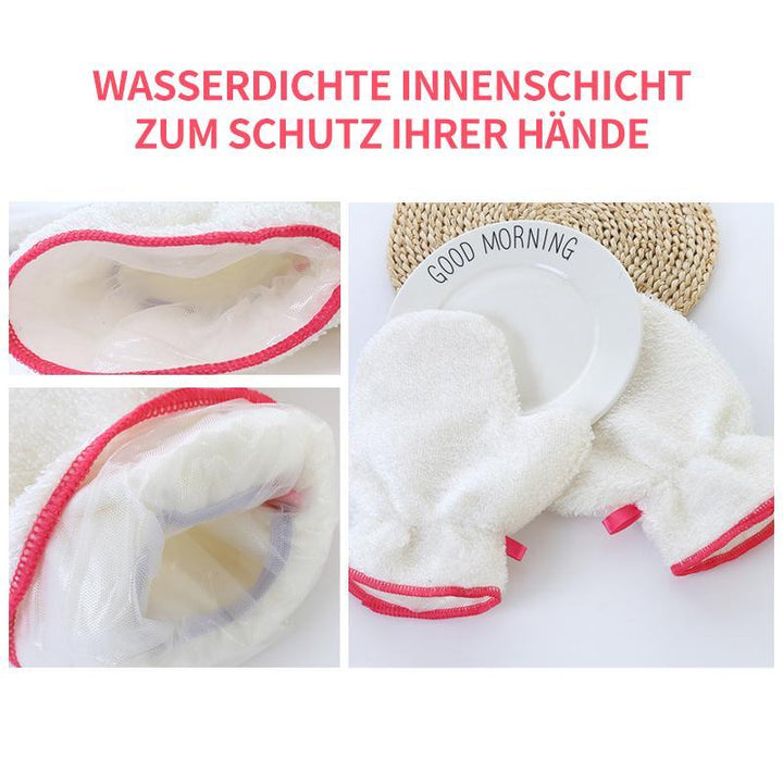 Vanntette varme bambusfiberhansker for husarbeid | Luvikno