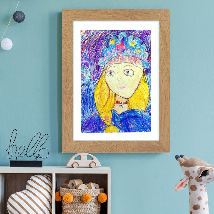Kunstfoto rammer for barn | Luvikno