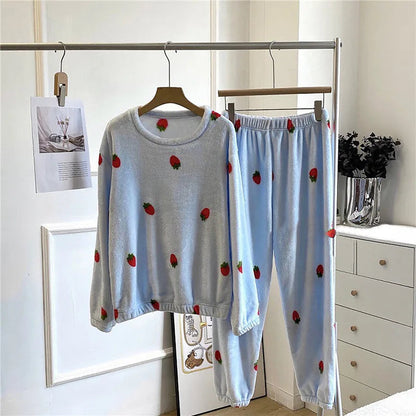 Luvik | Fleece Mukavuus Pyjama - Söpsö, Lämmin ja Mukava 7 Trendikkäässä Vaihtoehdossa