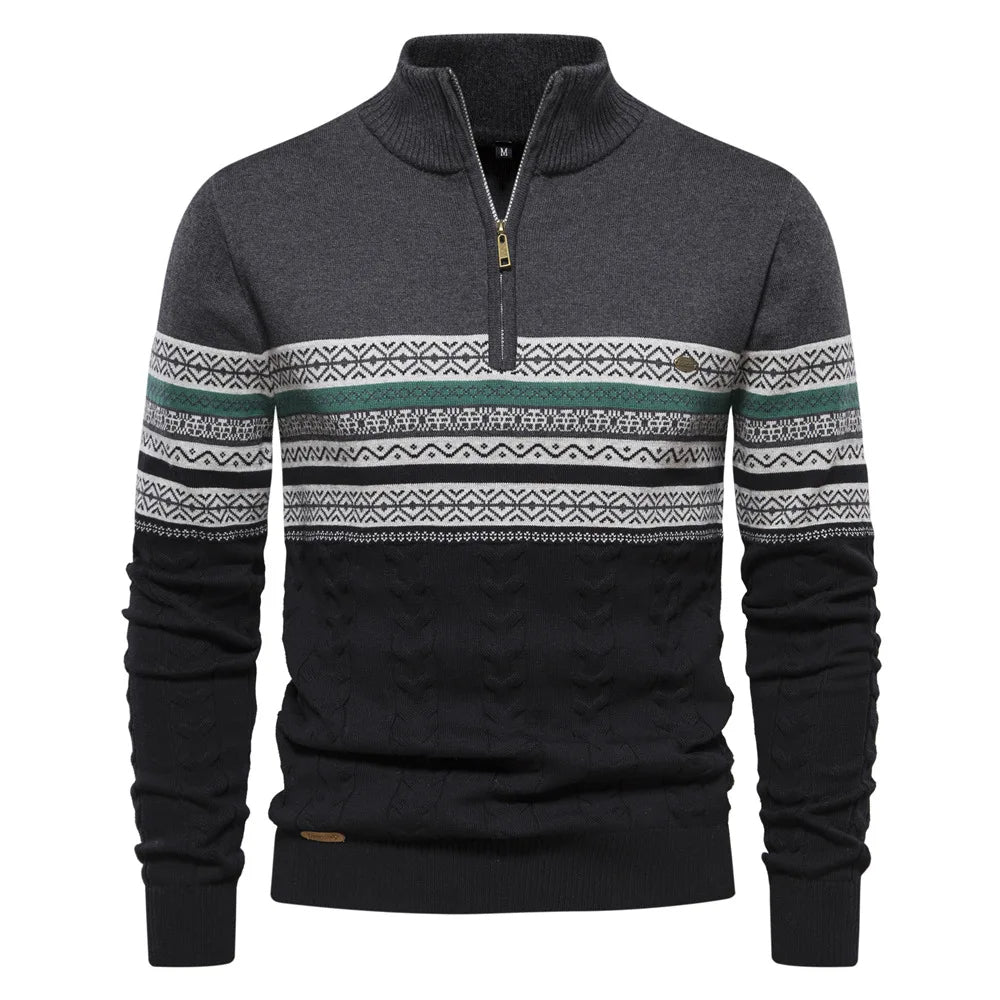 Luvik | Herre Retro Strikkegenser