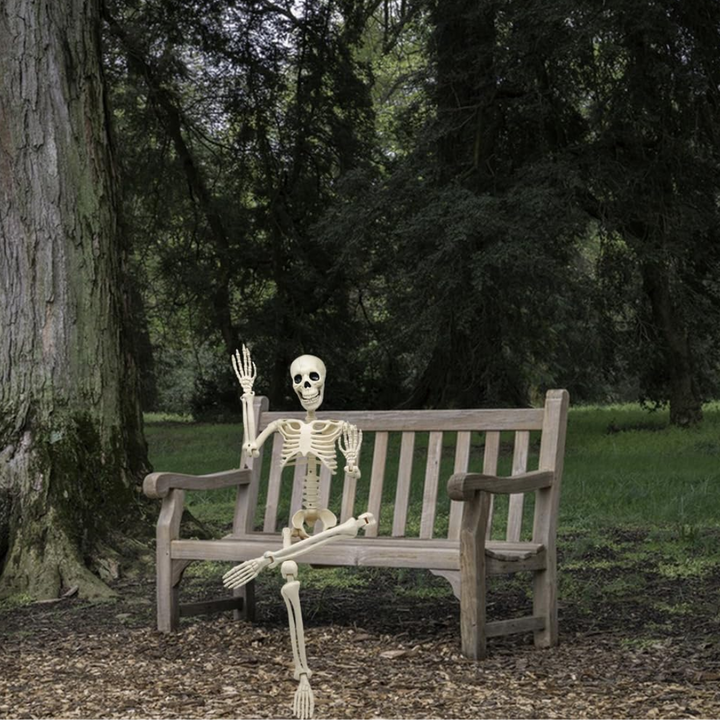 Helkropp Skelet Halloween Dekorasjon – Garantert Skremmende, Morsomt for Alle Luvikno