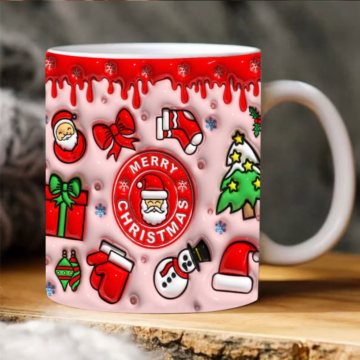 3D julesinflated krusomslag | Luvikno