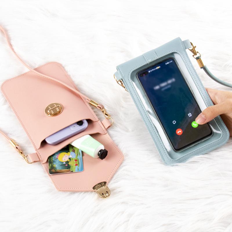 Touchable PU skinnlommebok | Luvikno