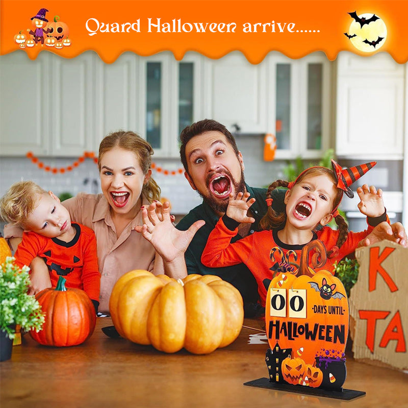 Wood Halloween Advent Calendar | luvikno