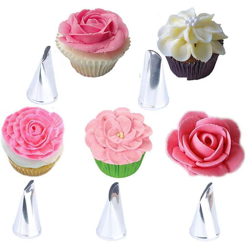 Cake Petal Dekorering Bakeverktøy Sett (5 PCS) | Luvikno
