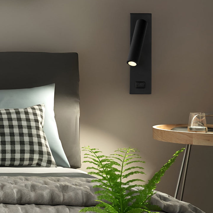 Luvikno | ArtiLicht Luksus Vegglampe med Justerbar LED og USB Ladeport