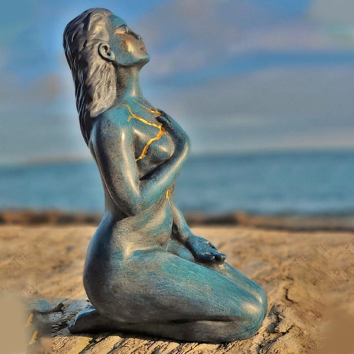 Resin figur "Gudsinnen for helbredelse" | Luvikno