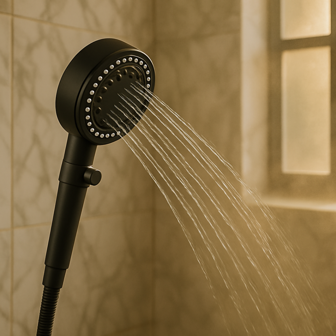 Luvikno | HydroFlow Spa Dusjhode Vannbesparende Justerbare Funksjoner