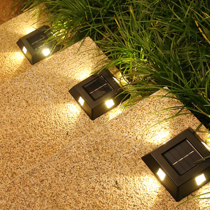 Solarvegglampe for utendørsområder | Luvikno