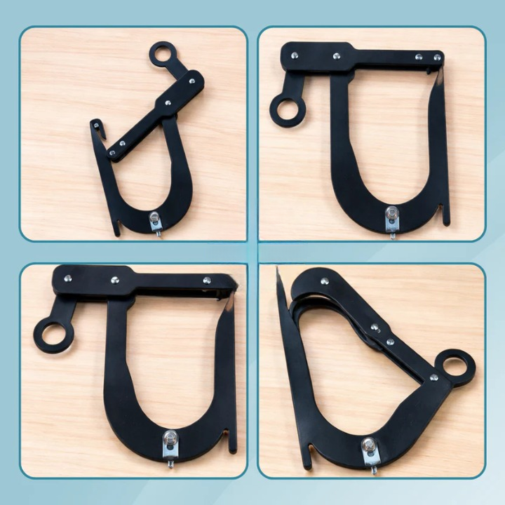 Rope Clamp ABS Plastic 8 cm – Camping & Outdoor | Luvikno