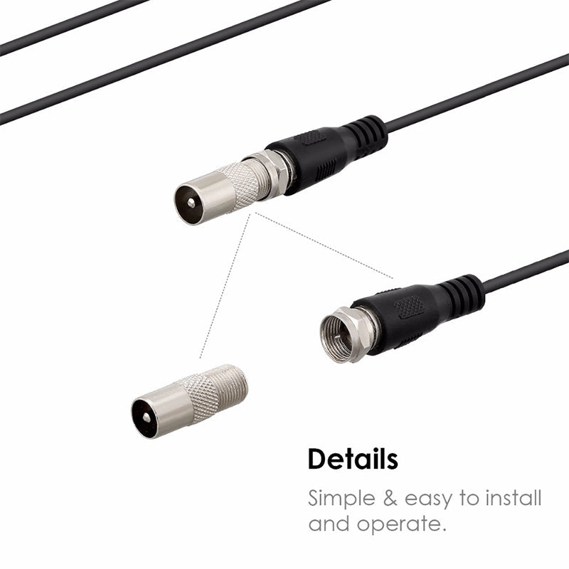 2023 oppgradering DIGITAL HDTV ANTENNE 4K | Luvikno