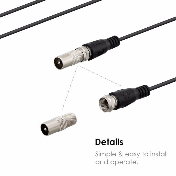 2023 oppgradering DIGITAL HDTV ANTENNE 4K | Luvikno