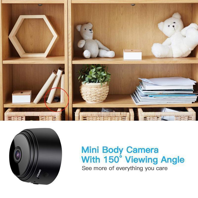 1080p Magnetisk WiFi Mini Kamera-RV Campingvogn Bakovervendt Kamera Luvikno