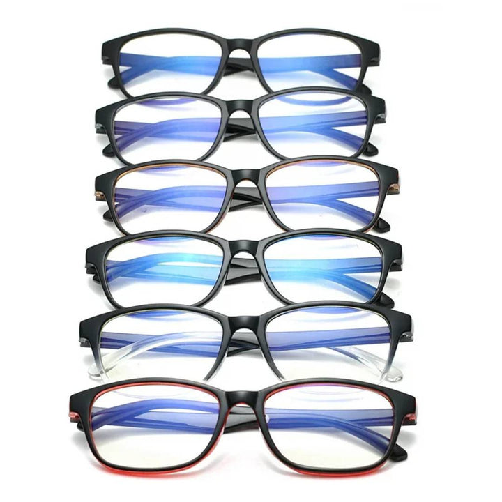 VisionGuard Blålysbriller | Øyestamme Lettelse - Søvnforbedring - Dataskjermbriller - Antirefleksbelegg Luvikno