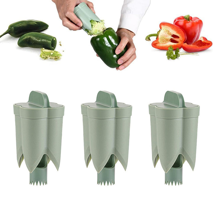 2-i-1 Frukt Paprika Kjerner | Luvikno