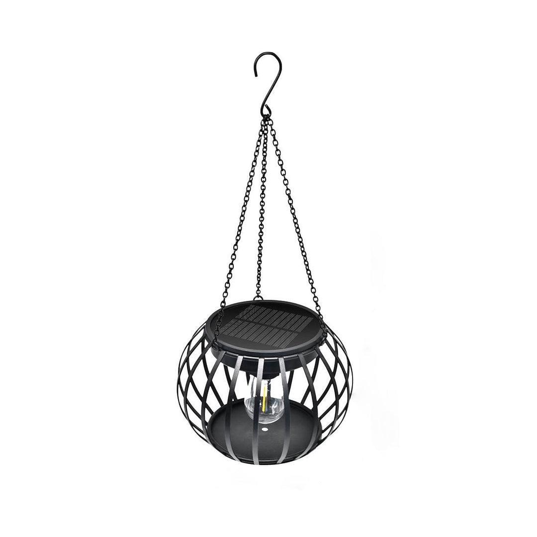 Solcelle Gresskar Lantern Design LED Utendørs Henge Dekorativt Lys | Luvikno