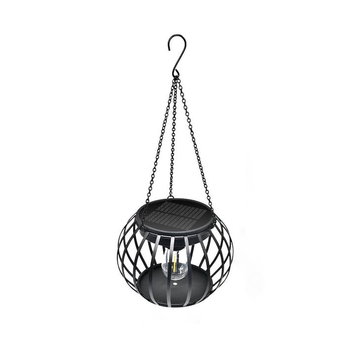 Solcelle Gresskar Lantern Design LED Utendørs Henge Dekorativt Lys | Luvikno