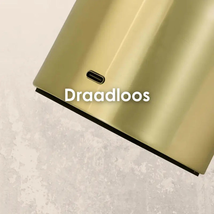 Luvikno | Belyst Sopplampe - Elegant LED Bordlampe Varm Hvit