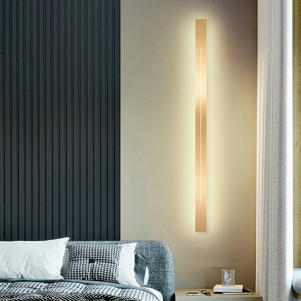 Moderne LED Vegglampe - LumièreGold | Luvikno