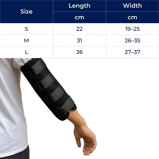 Forebygger ulnar nerve smerte – Pustende myk immobiliser – Søvnkomfort – Raskere gjenopprettingsstøtte Luvikno