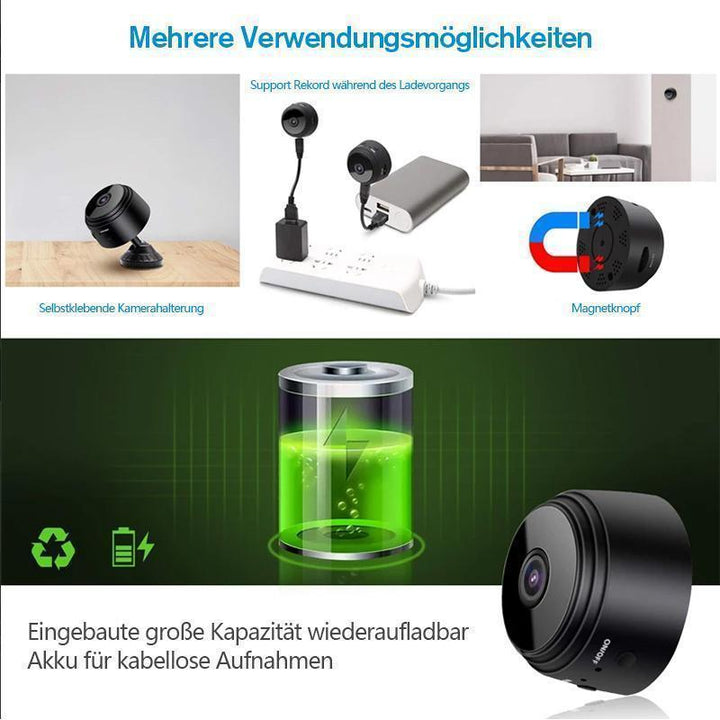 1080p magnetisk WiFi Mini Kamera | Luvikno
