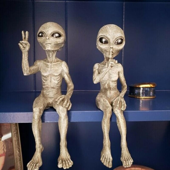 Statue Garden Alien | Luvikno