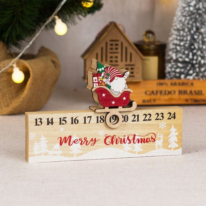 God jul Tre Mobil Santa Claus Kalender Ornament | Luvikno