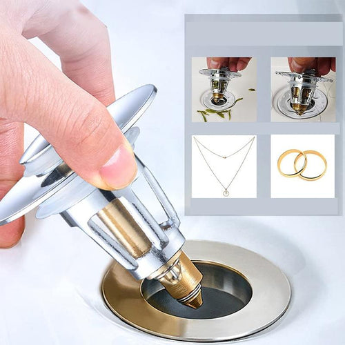 Steel Pop Up Drain Filter | Luvikno