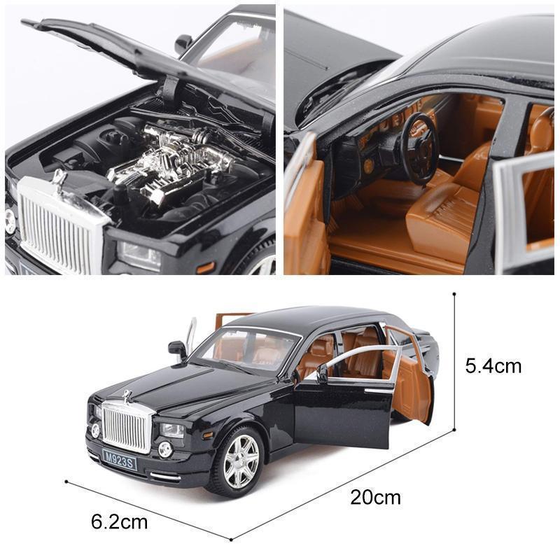 Rolls Royce Phantom Alloy Diecast Bilmodell | Luvikno