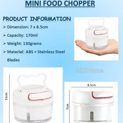 Mini Food Chopper Luvikno