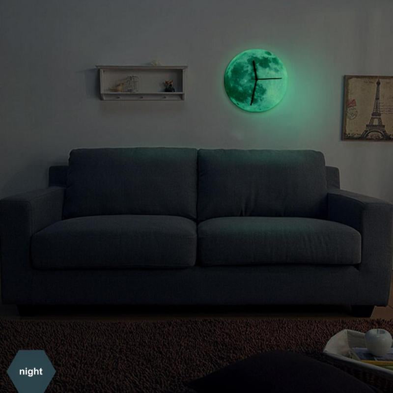 Luvikno | MoonLight - Belyst Design Klokke for Atmosfæriske Kvelder