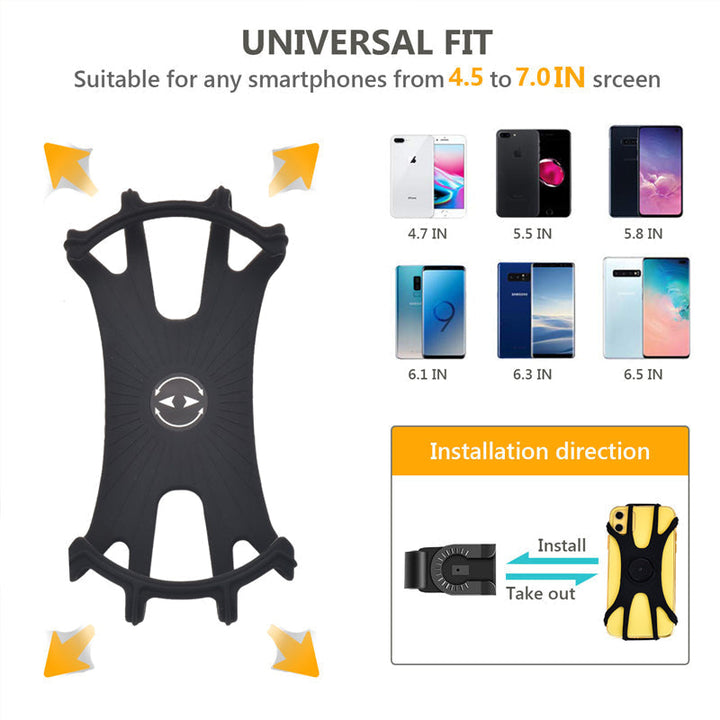 Roterende Multi-Klo Klips Telefonholder | Luvikno