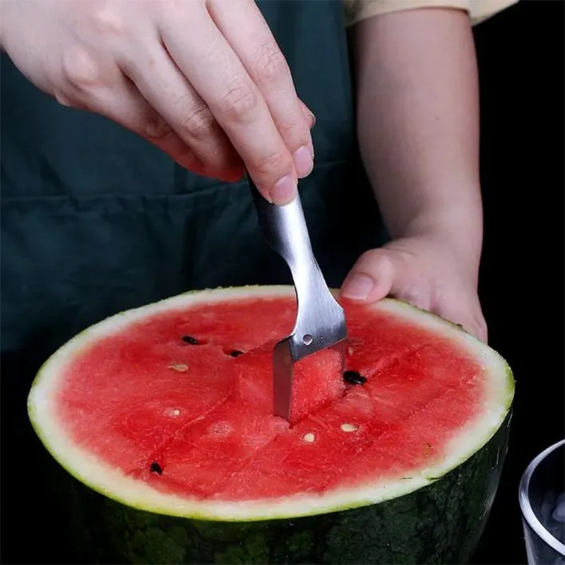 Vannmelon slicer gaffel 2 i 1 | Luvikno