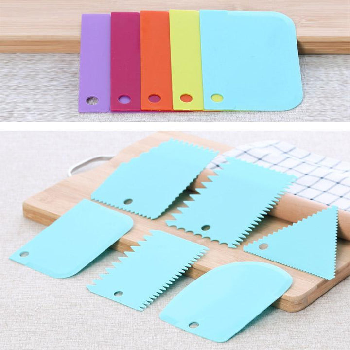 Kake Skraper Kanten Dekorering Sett (6 PCS) | Luvikno