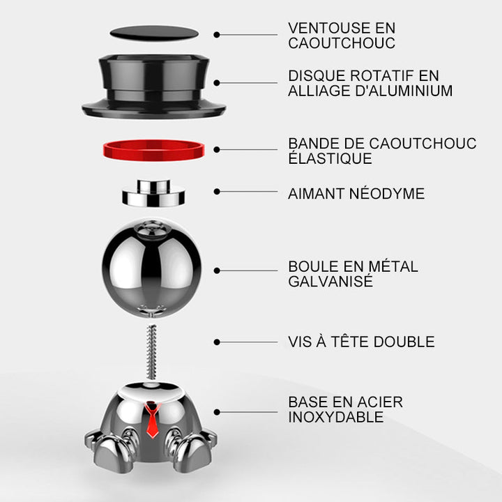 Søt magnetisk roterende 360° telefonholder | Luvikno