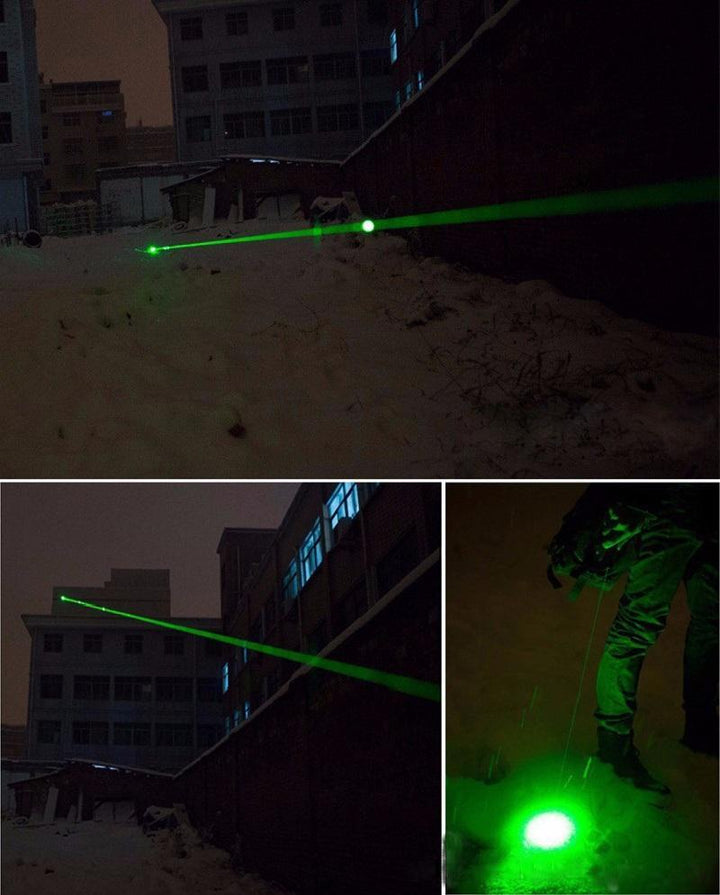 Grønn militærgrad laserpeker | Luvikno
