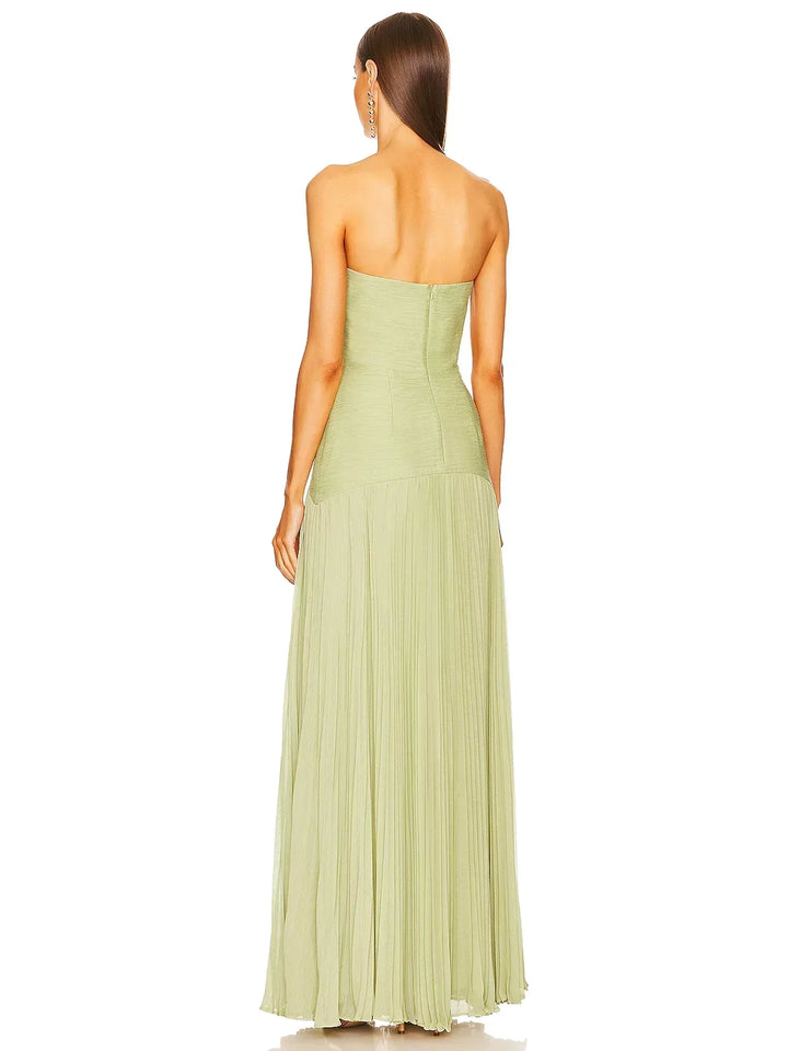 Luvik | Hihaton alasveto maxi-mekko