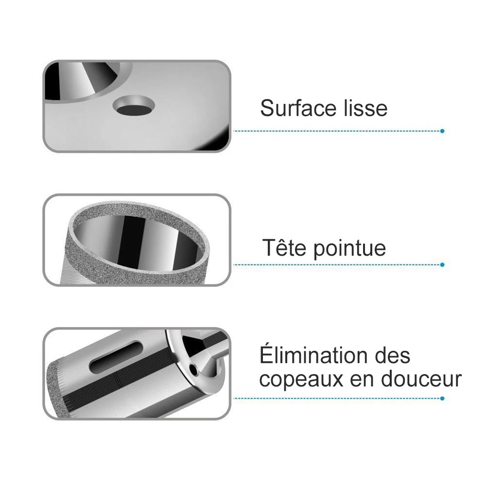 Diamant borhammer S (10 deler) | Luvikno