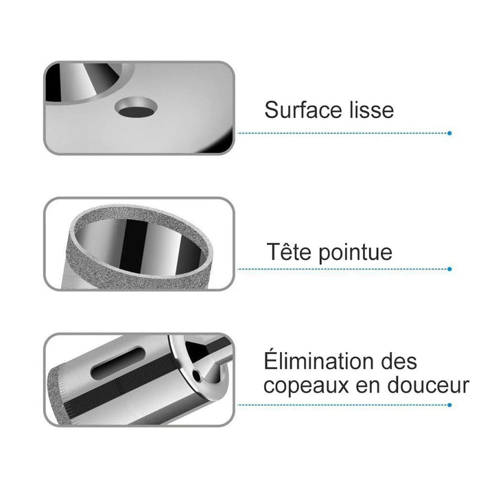 Diamant borhammer S (10 deler) | Luvikno